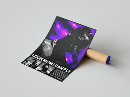 Travis Scott 'Look Mom' Retro Poster | Hype Posters