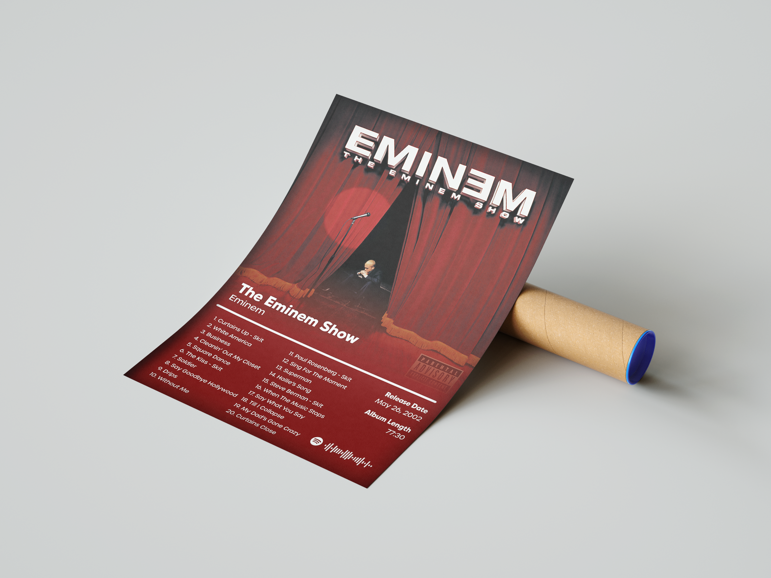 Eminem 'The Eminem Show' Album Poster | Hype Posters