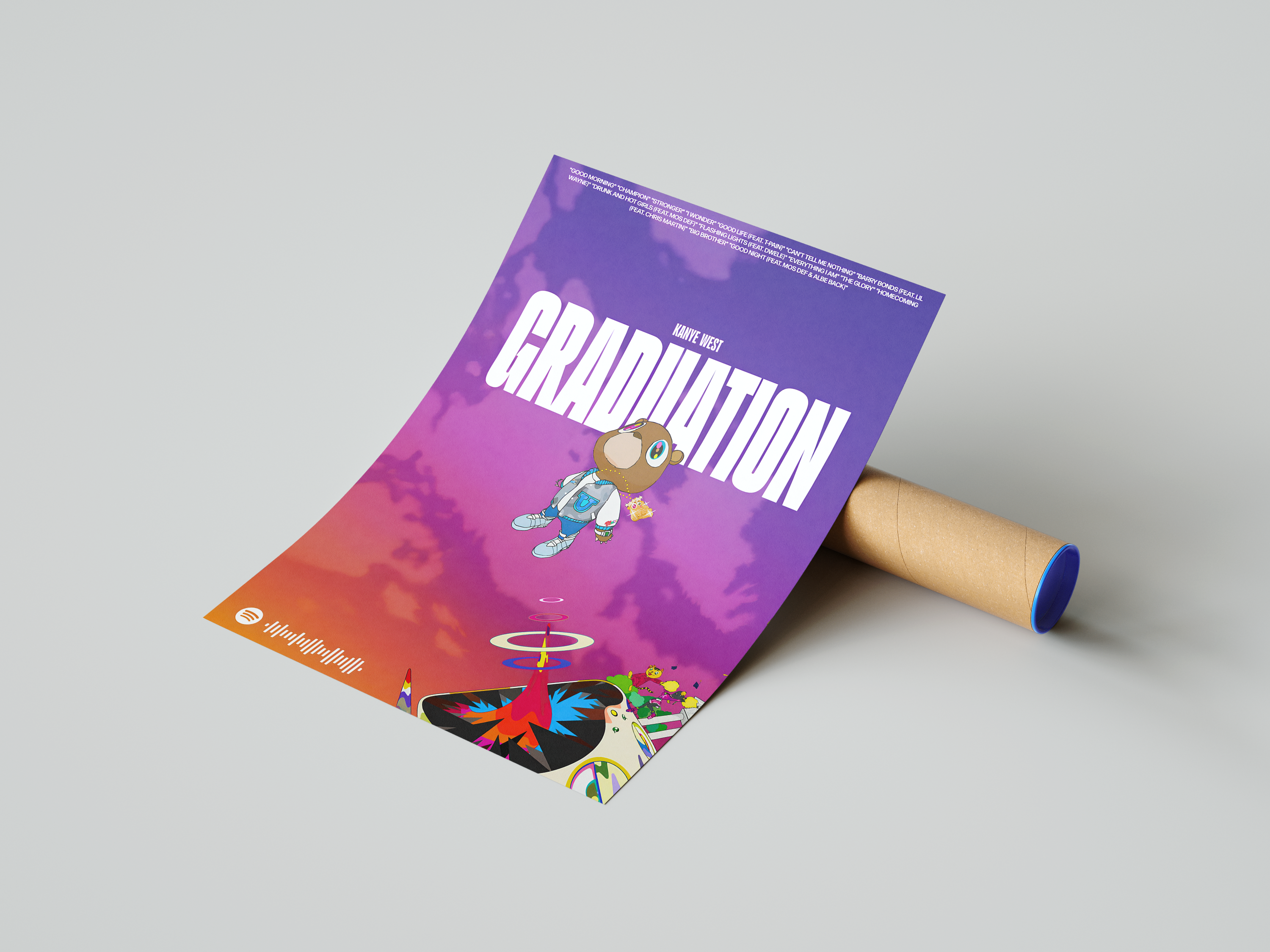 Kanye West 'Graduation' Poster | Hype Posters