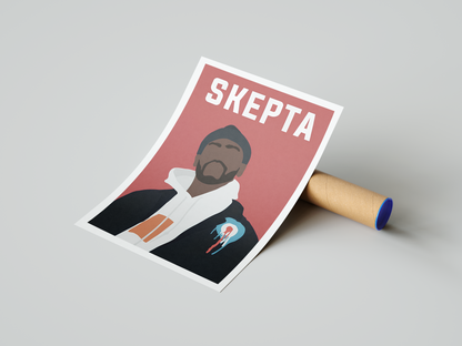 Skepta - Minimalist Poster | Hype Posters