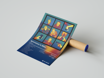 Skepta - "Ignorance Is Bliss" Album Poster | Hype Posters