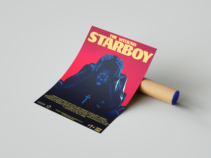 The Weeknd 'Starboy' Poster | Hype Posters