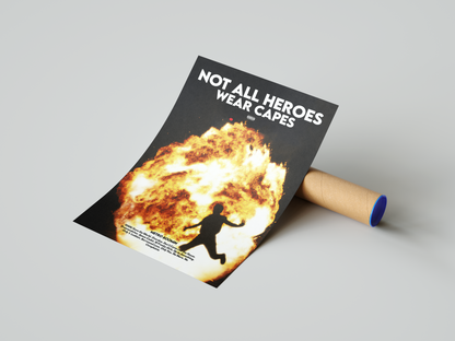 Metro Boomin 'Not All Heroes Wear Capes' Poster | Hype Posters