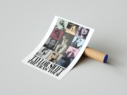 Taylor Swift 'Eras Tour' Classic Poster | Hype Posters