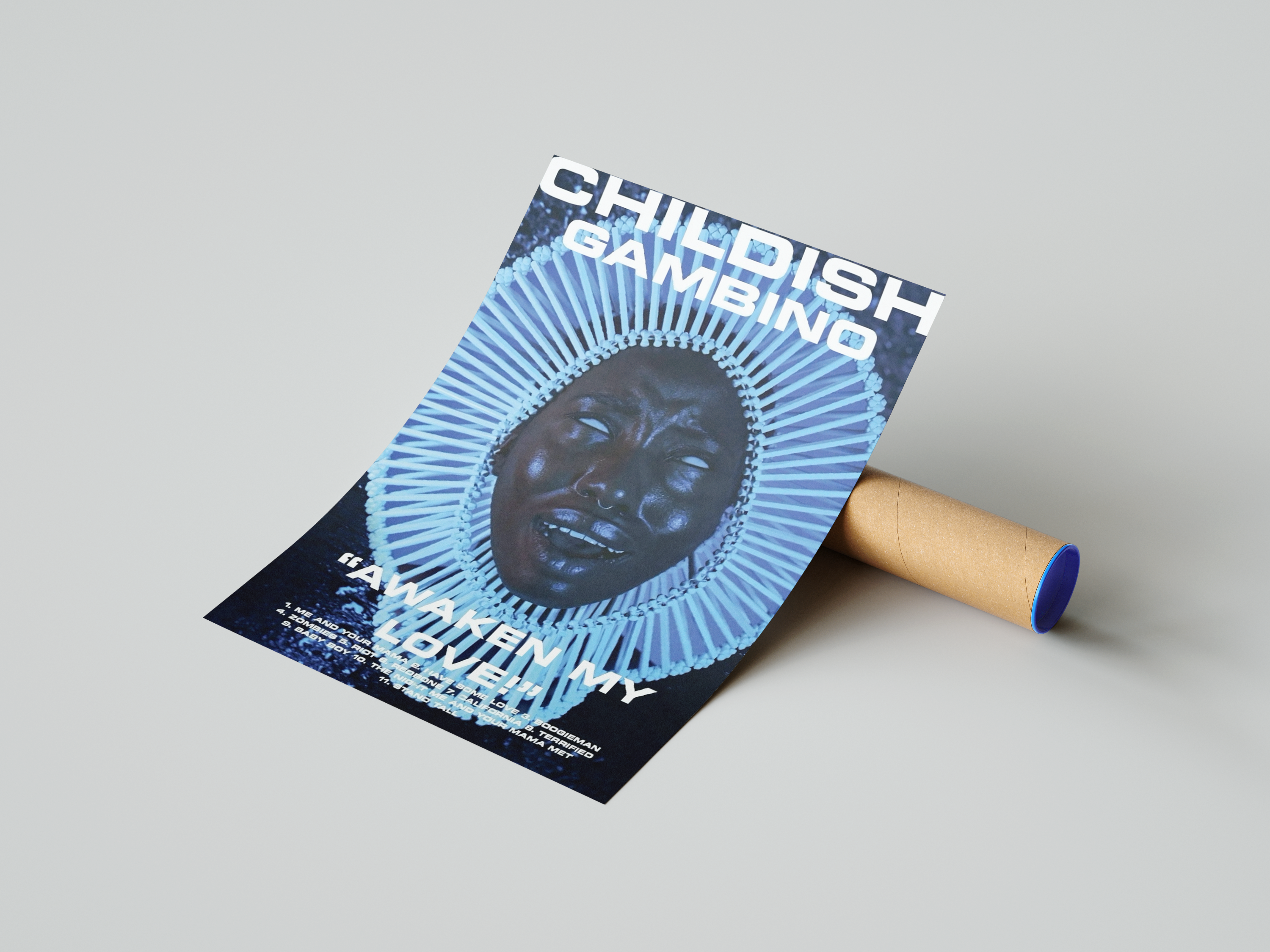 Childish Gambino 'Awaken My Love' Poster | Hype Posters