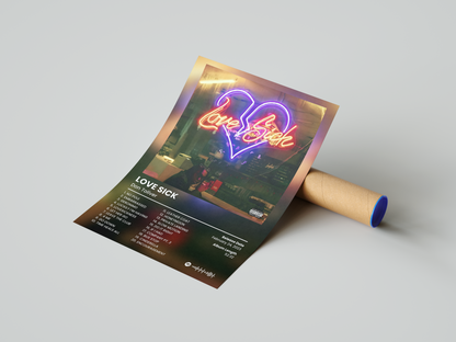 Don Toliver 'Love Sick' Album Poster | Hype Posters