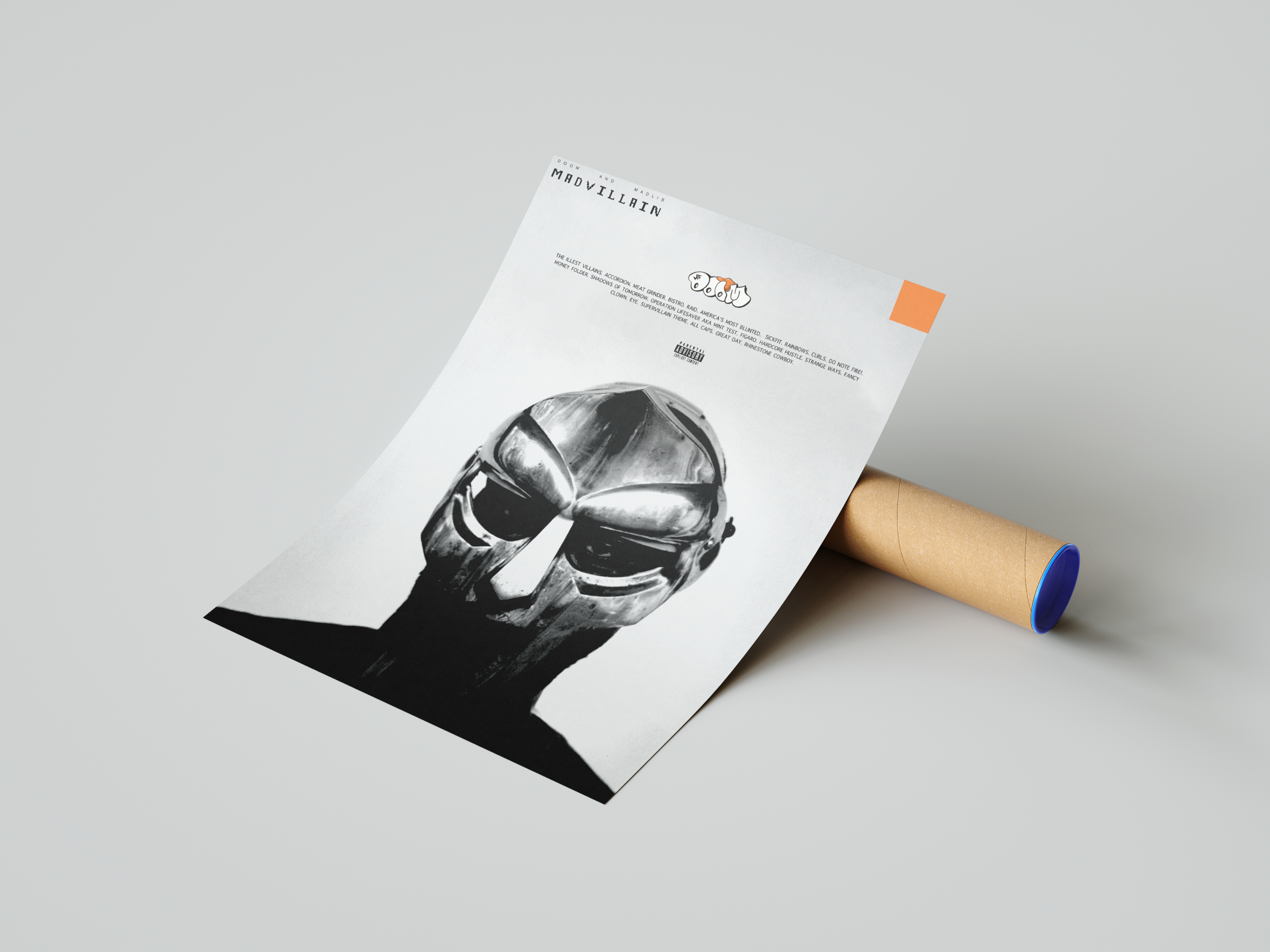 MF Doom 'MadVillain' Poster | Hype Posters