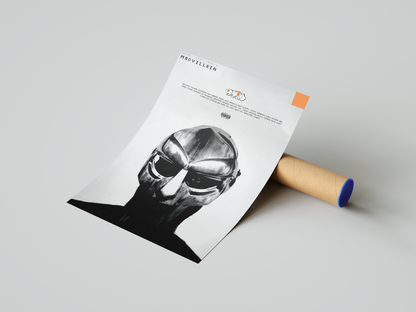 MF Doom 'MadVillain' Poster | Hype Posters
