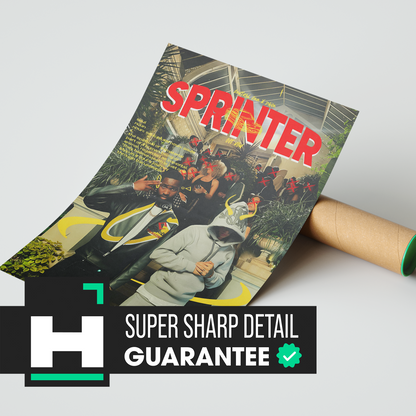 Dave & Central Cee Sprinter Poster | Hype Posters