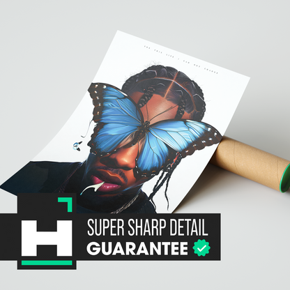 Travis Scott 'Butterfly' Poster | Hype Posters