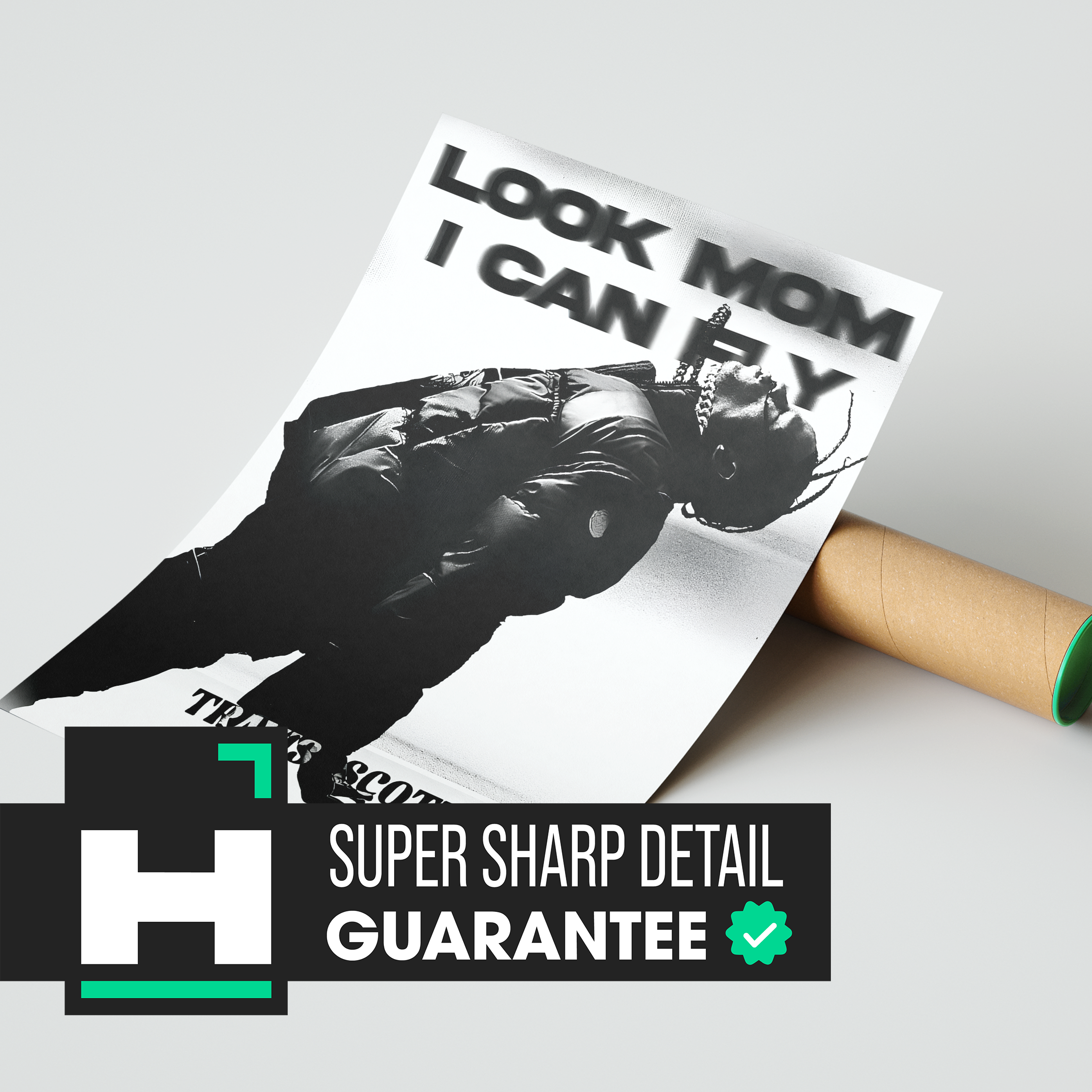 Travis Scott 'I Can Fly' Poster | Hype Posters