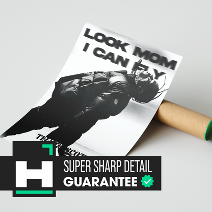 Travis Scott 'I Can Fly' Poster | Hype Posters