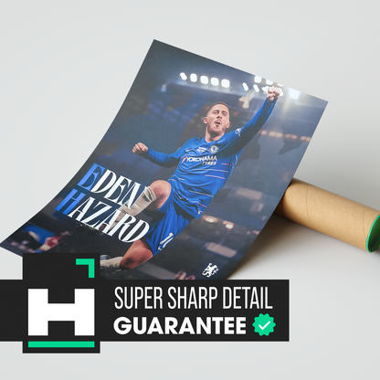 Eden Hazard Poster | Hype Posters
