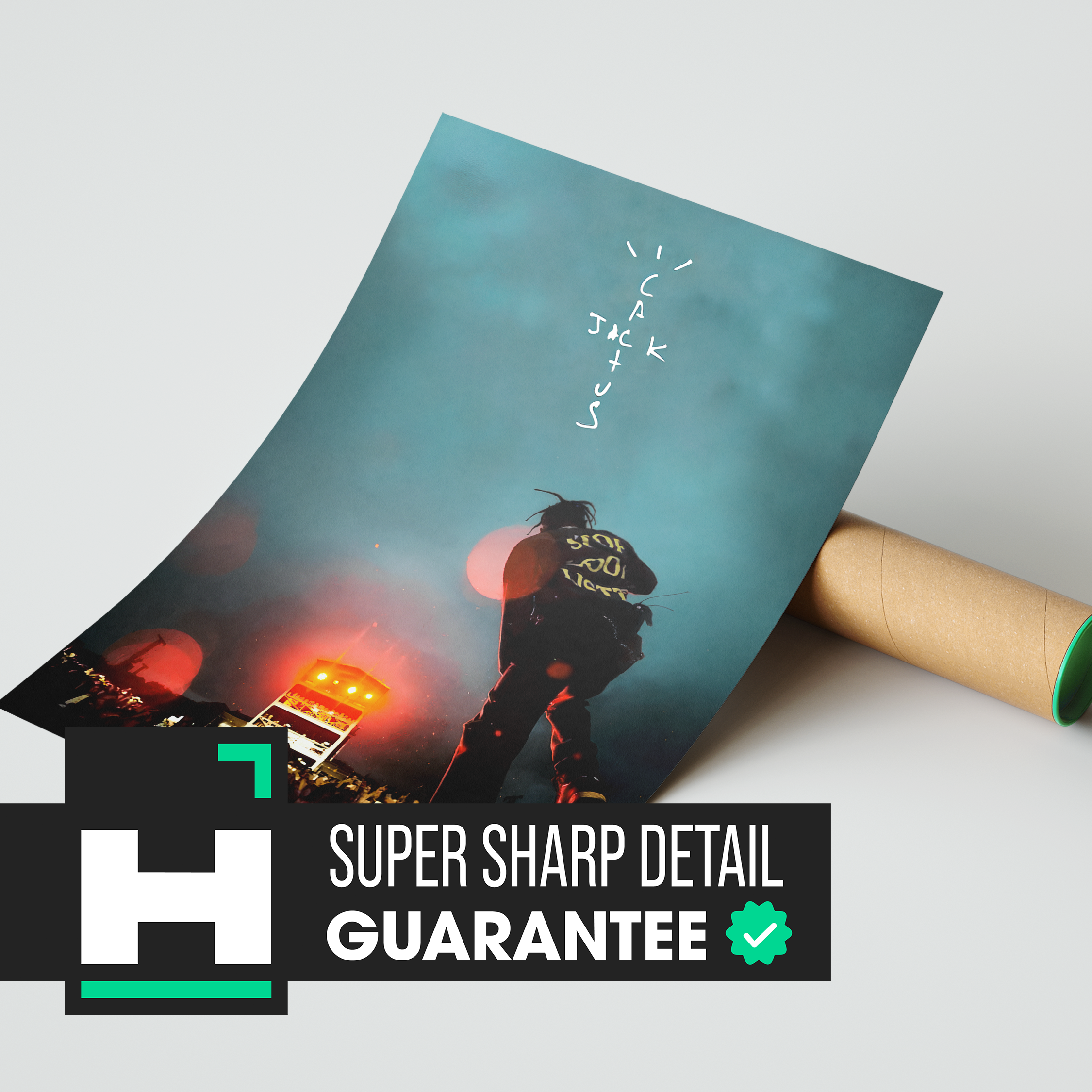 Travis Scott 'Concert' Poster | Hype Posters