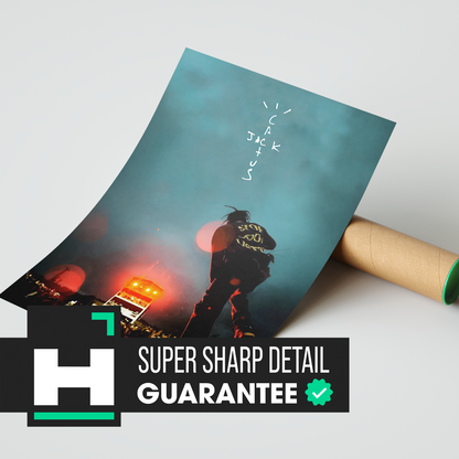 Travis Scott 'Concert' Poster | Hype Posters