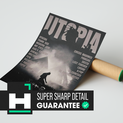 Travis Scott Utopia Poster | Hype Posters