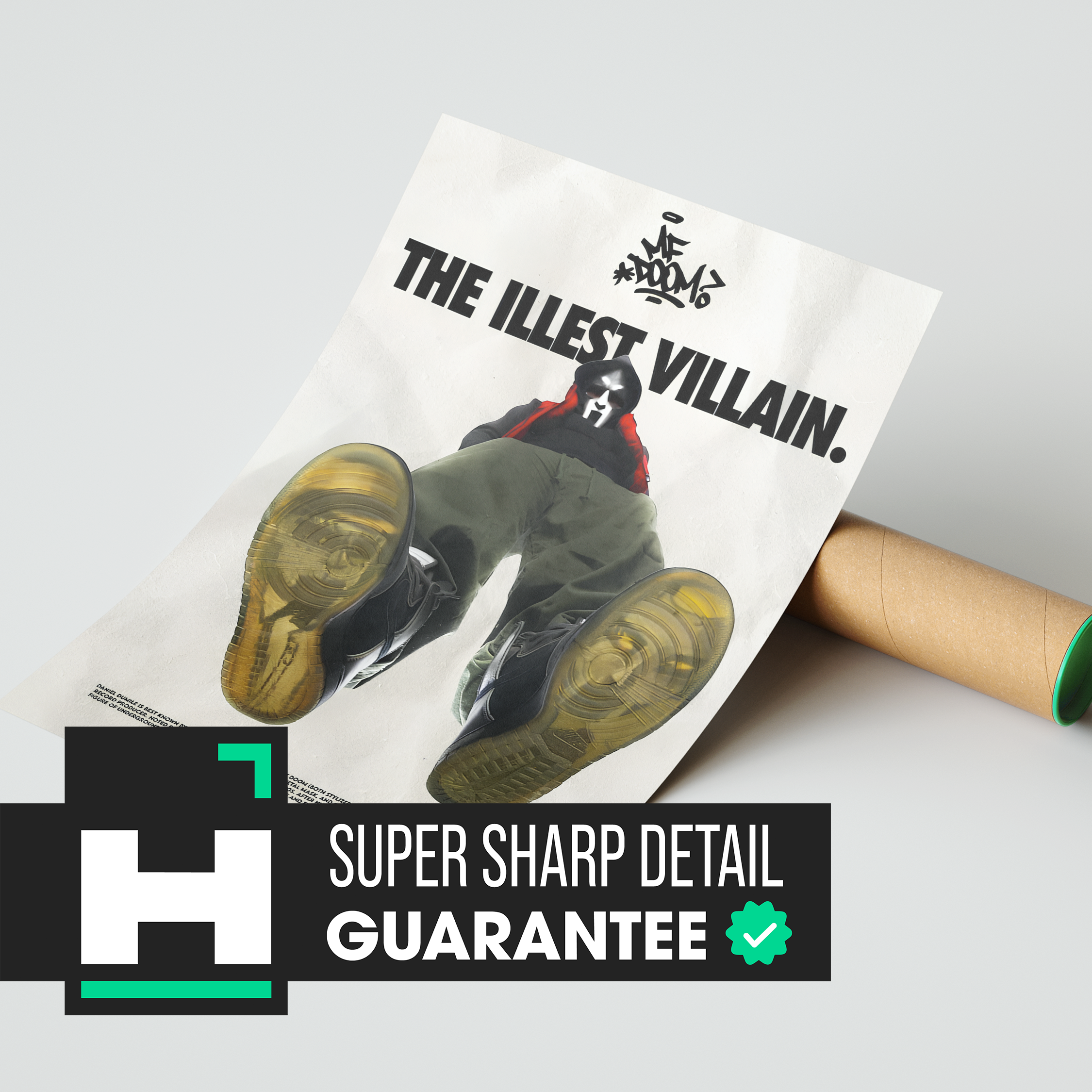 MF Doom 'The Illest Villain' Poster | Hype Posters