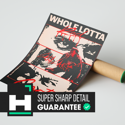 Playboi Carti Whole Lotta Red Poster