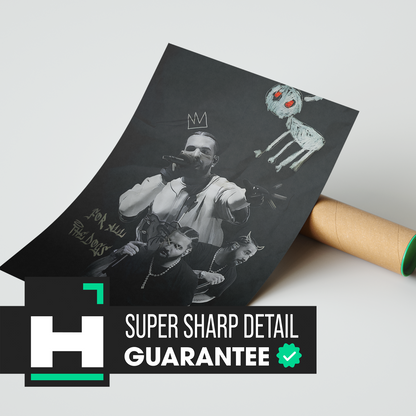 Drake For All The Dogs Poster | Hype Posters