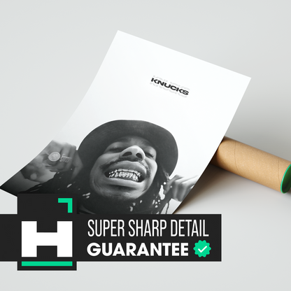 Knucks B&W Poster | Hype Posters