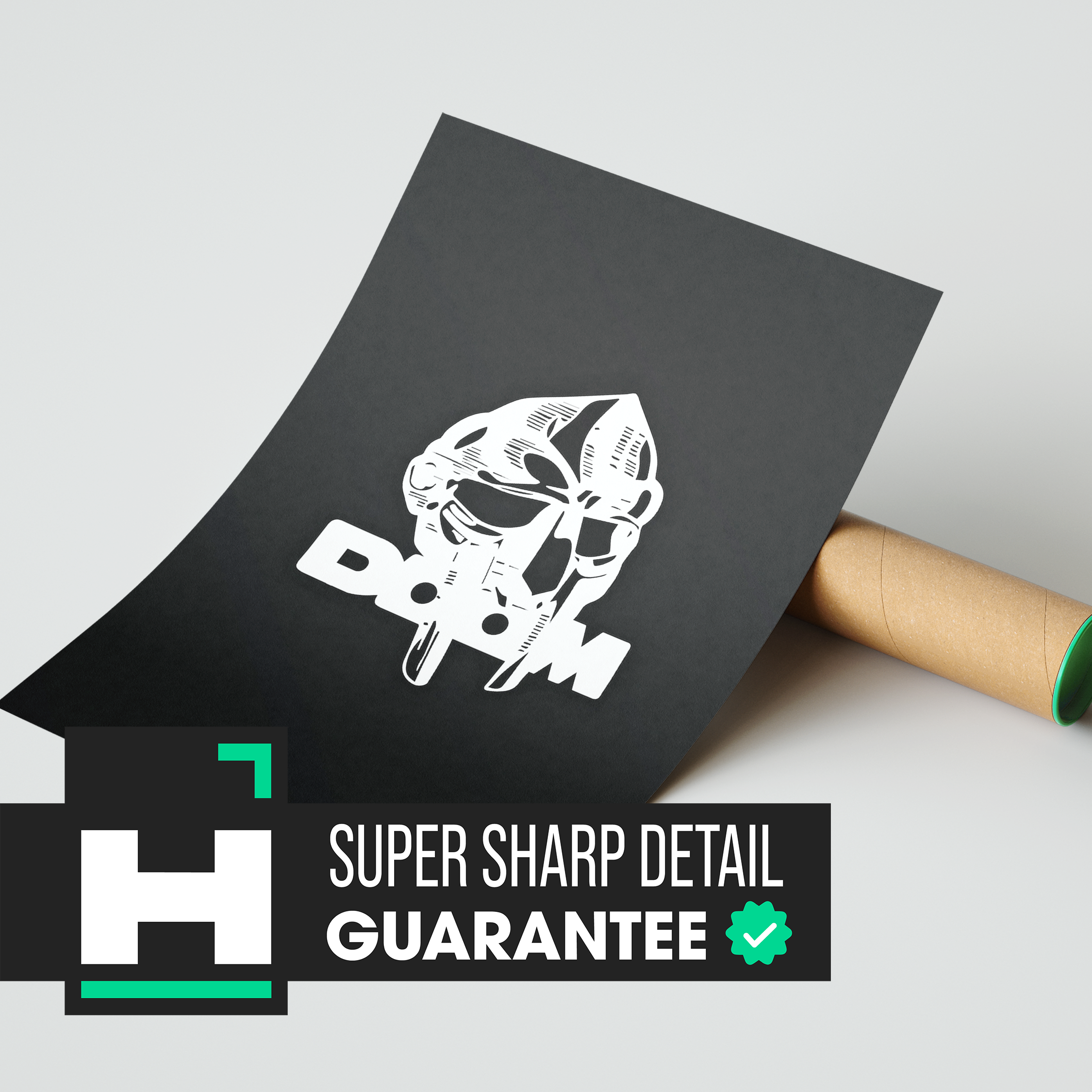 MF Doom Mask Poster | Hype Posters