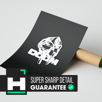 MF Doom Mask Poster | Hype Posters