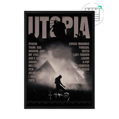 Travis Scott Utopia Poster | Hype Posters