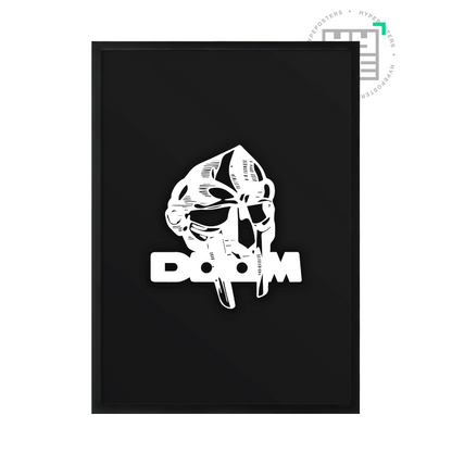 MF Doom Mask Poster | Hype Posters