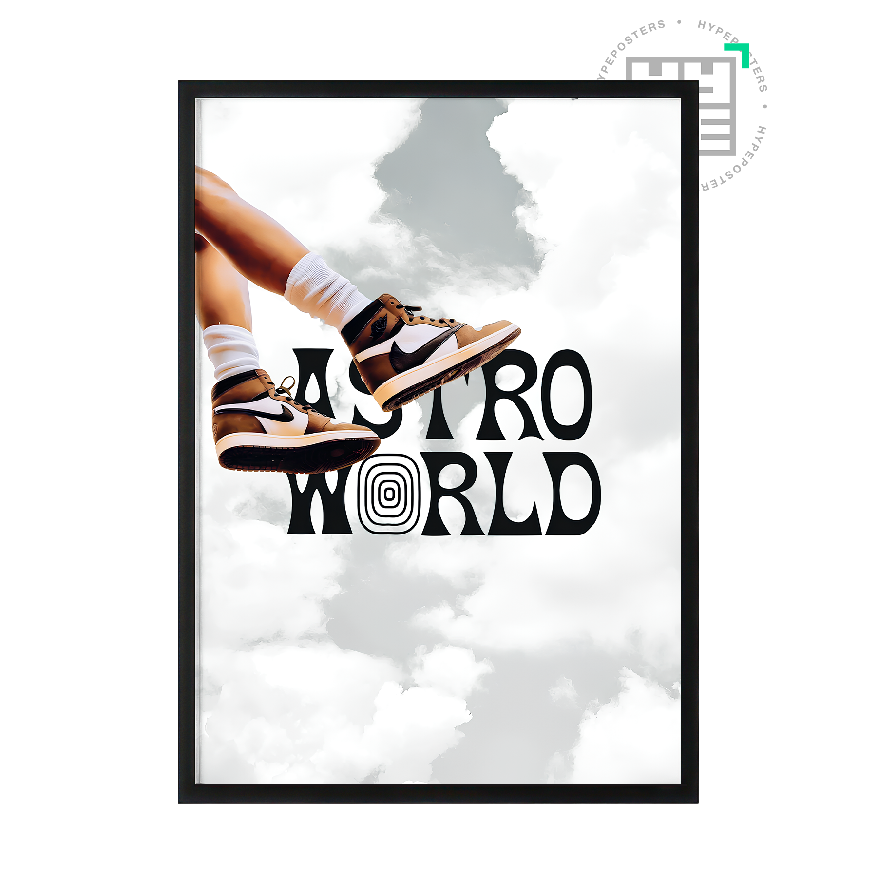 Astroworld Sneakers Poster | Hype Posters