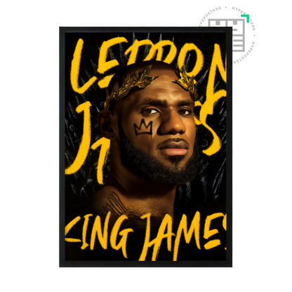 Lebron James Poster | Hype Posters