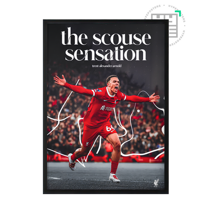 Trent Alexander-Arnold 'Scouse Sensation' Poster | Hype Posters