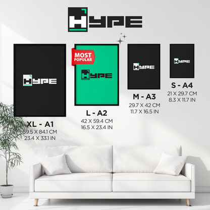 Eden Hazard Poster | Hype Posters