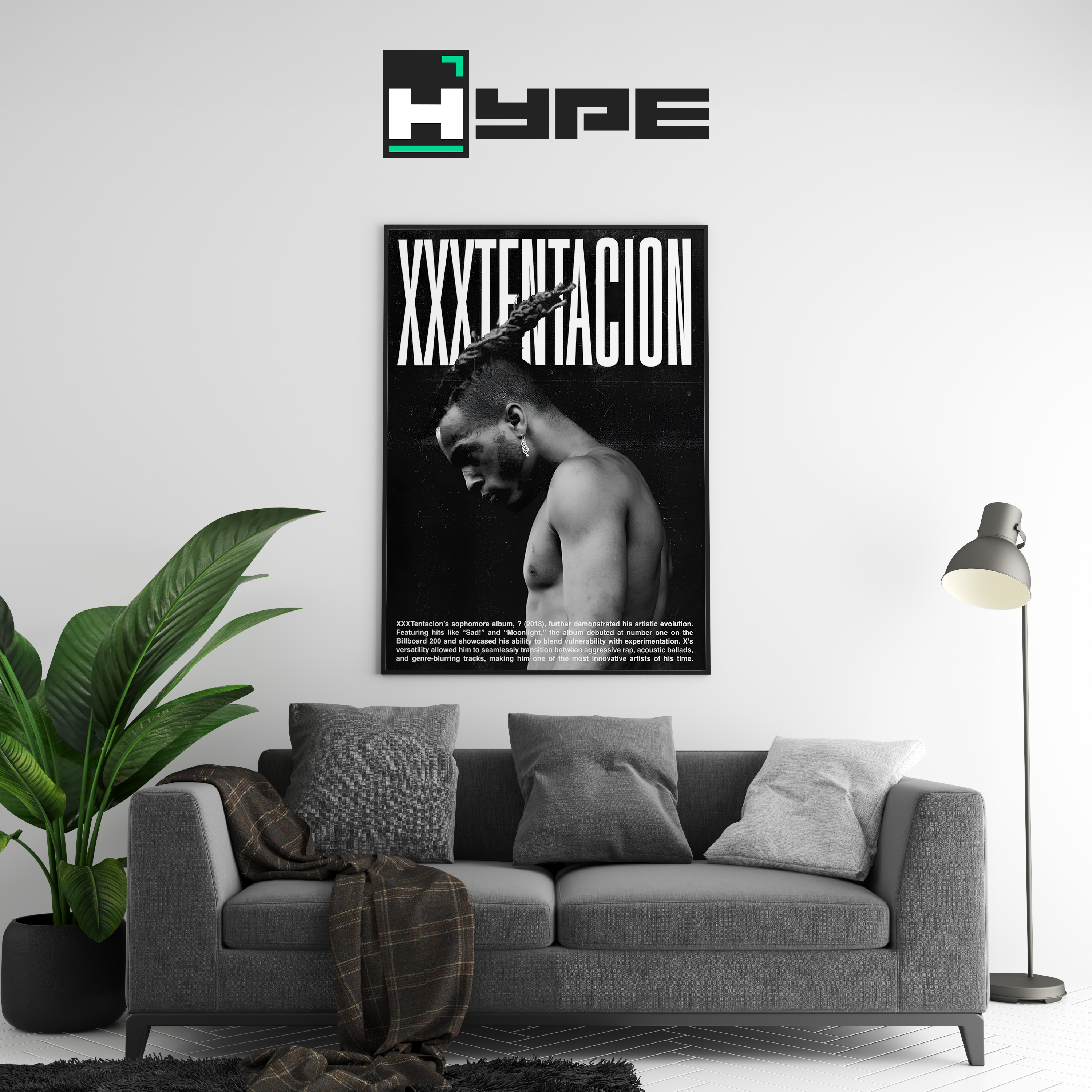 XXXTENTACION 'Legacy' Poster | Hype Posters