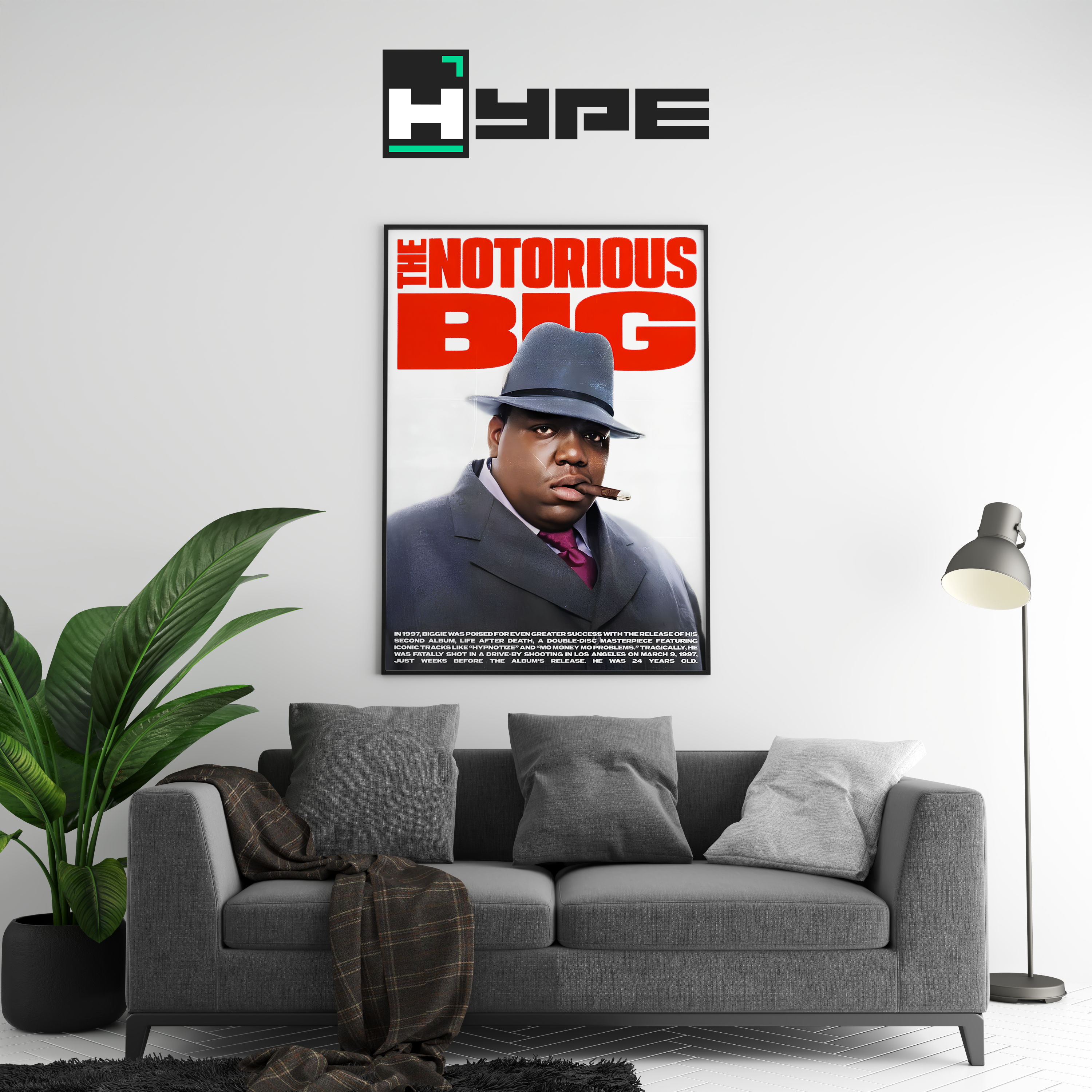The Notorious B.I.G. Poster | Hype Posters