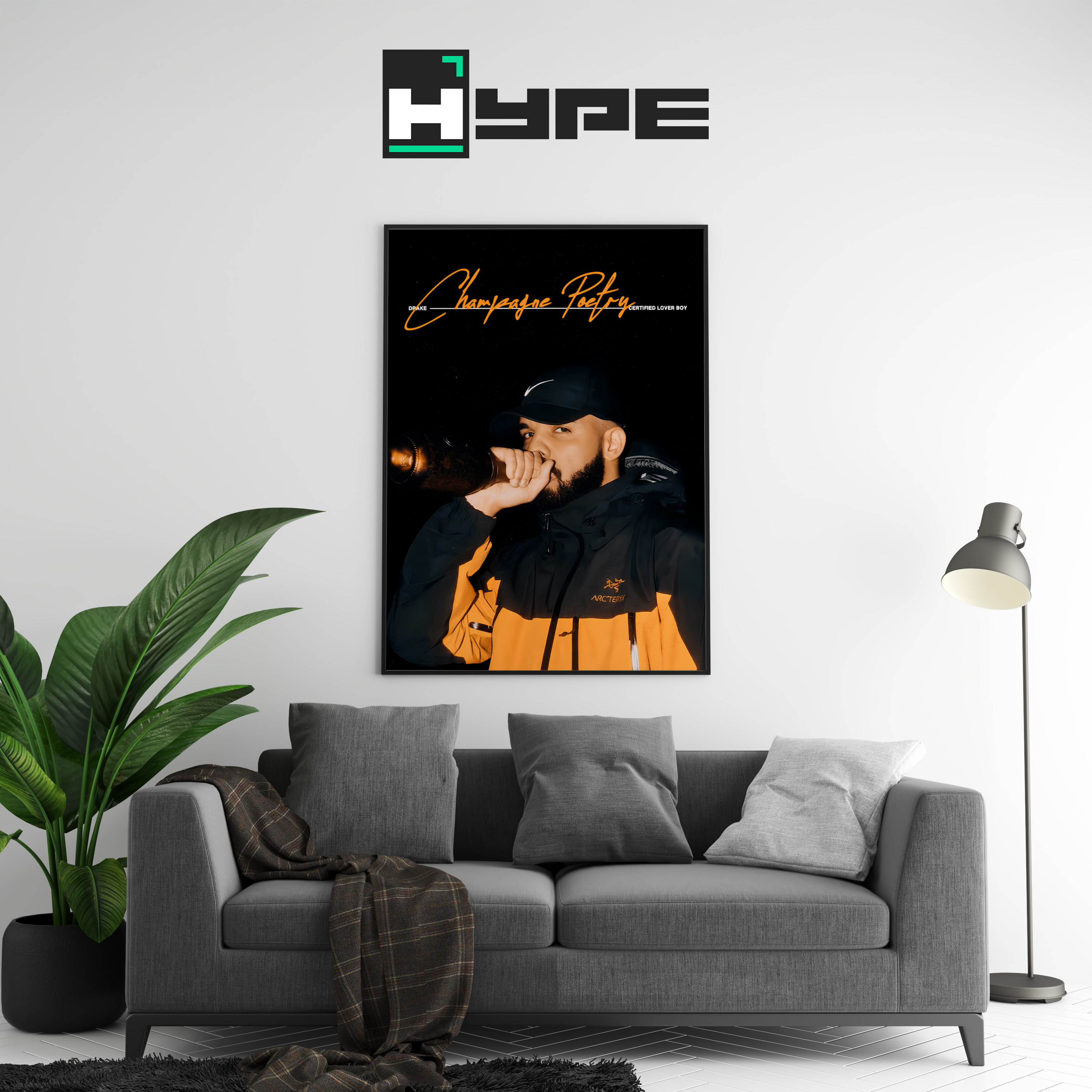 Drake Poetry CLB Poster | Hype Posters