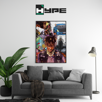 Juice WRLD 'LEGACY' Poster | Hype Posters