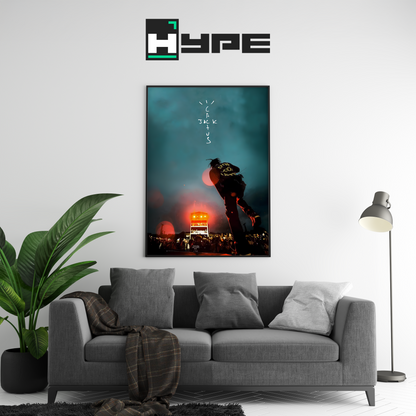 Travis Scott 'Concert' Poster | Hype Posters