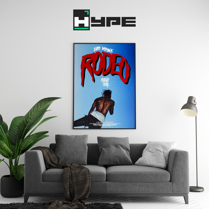 Travis Scott Days Before Rodeo Poster | Hype Posters