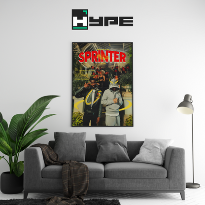 Dave & Central Cee Sprinter Poster | Hype Posters