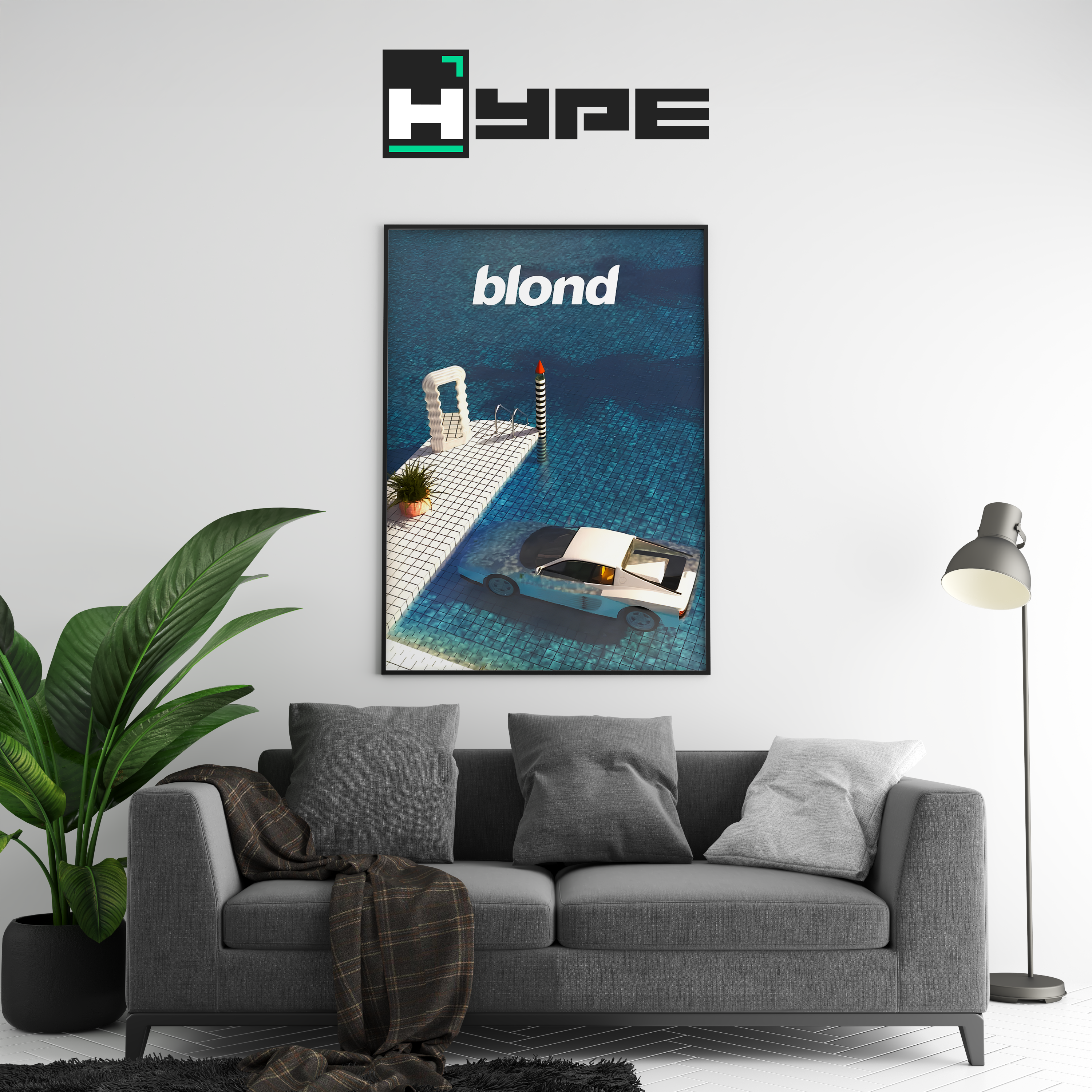 Blond Poster | Hype Posters