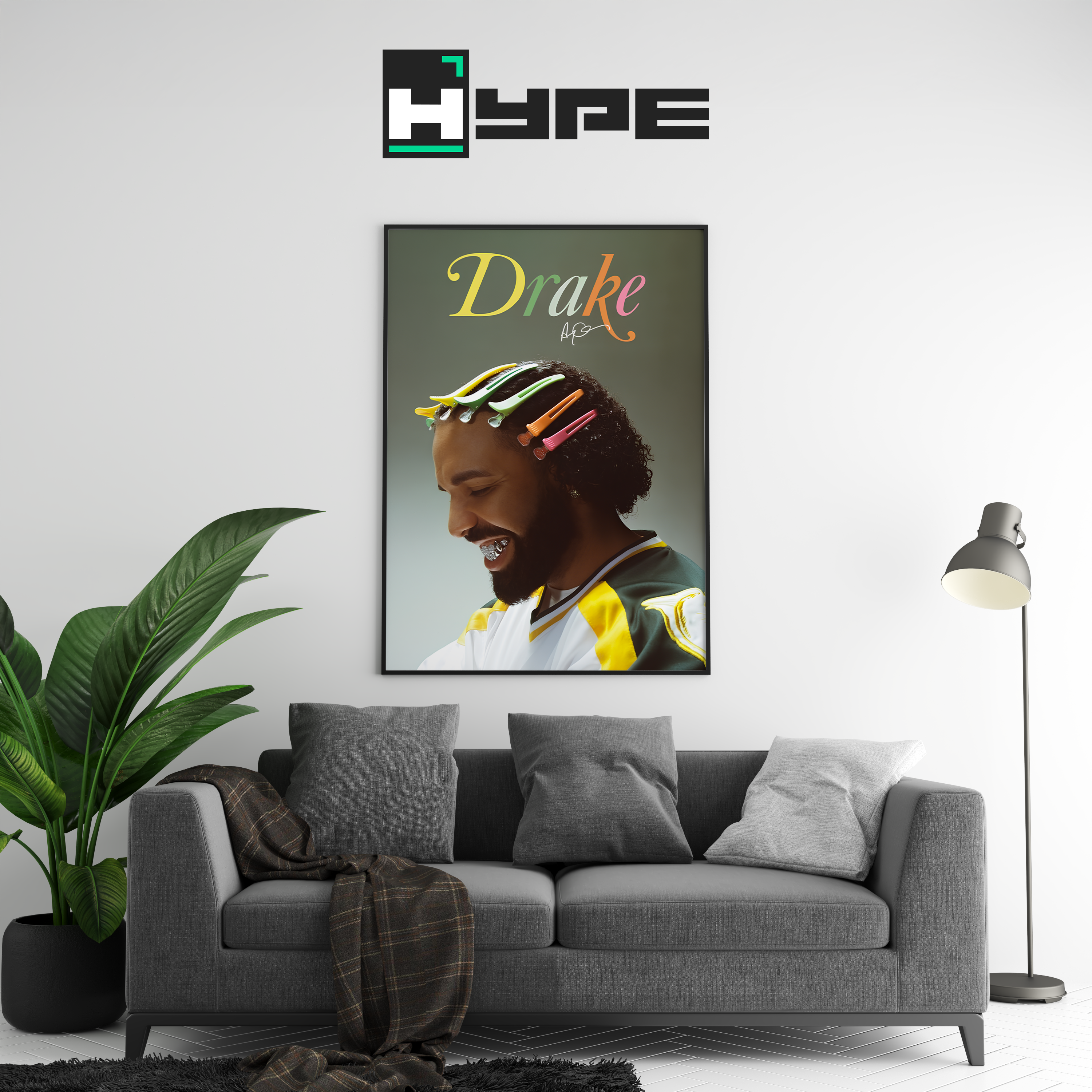 Drake Art Poster | Hype Posters