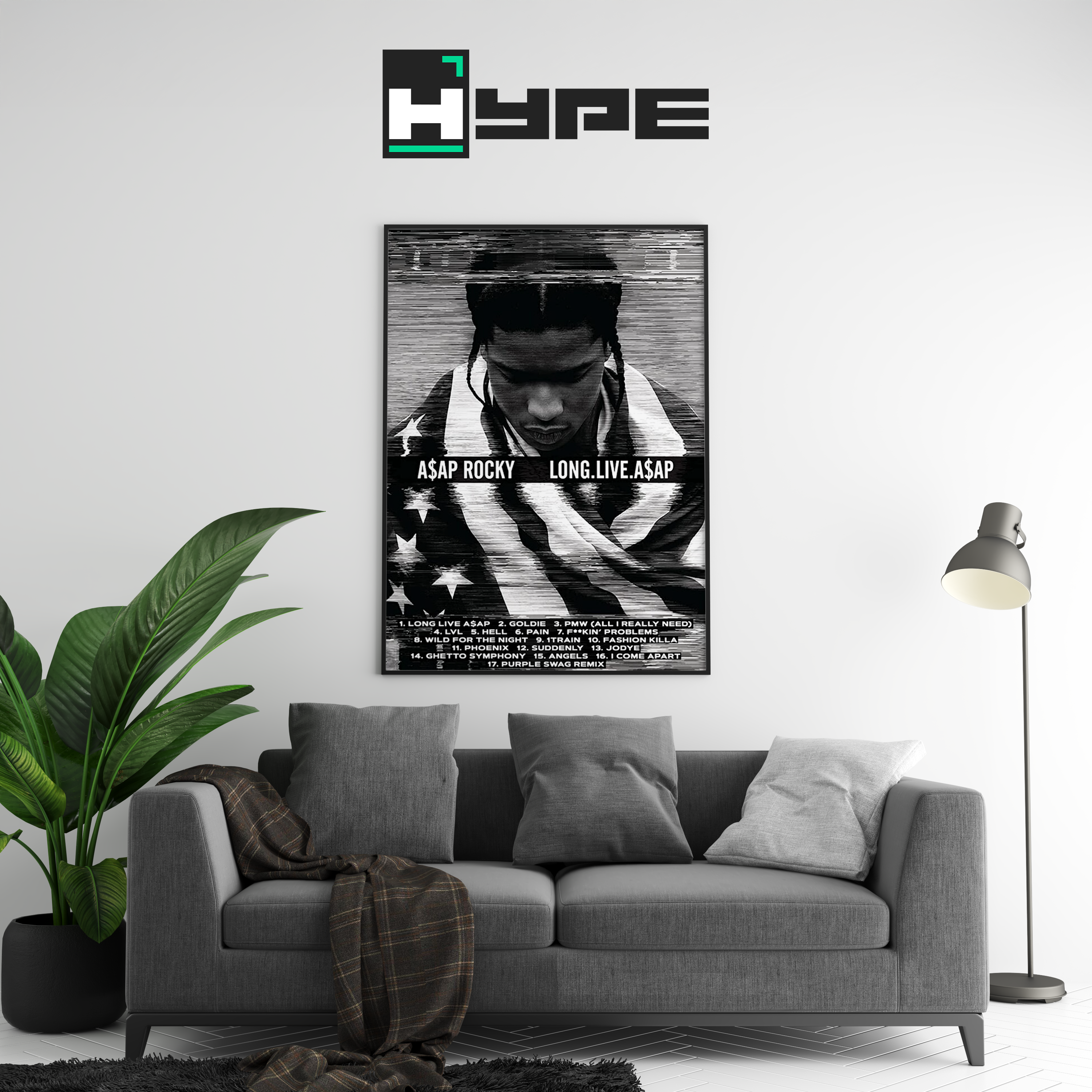 Long Live A$ap Poster | Hype Posters