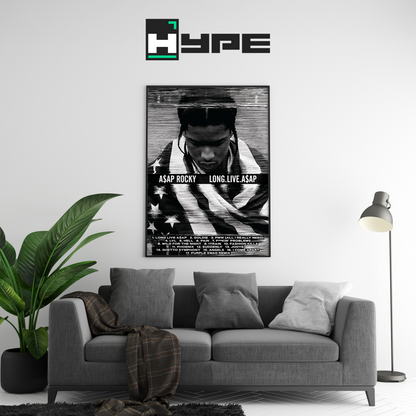 Long Live A$ap Poster | Hype Posters
