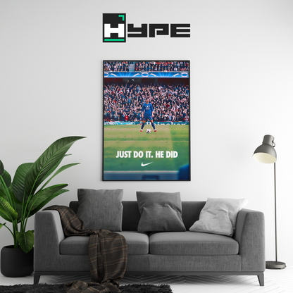 Cristiano Ronaldo 'Never Too Far' Poster | Hype Posters