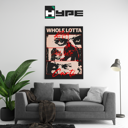 Playboi Carti Whole Lotta Red Poster