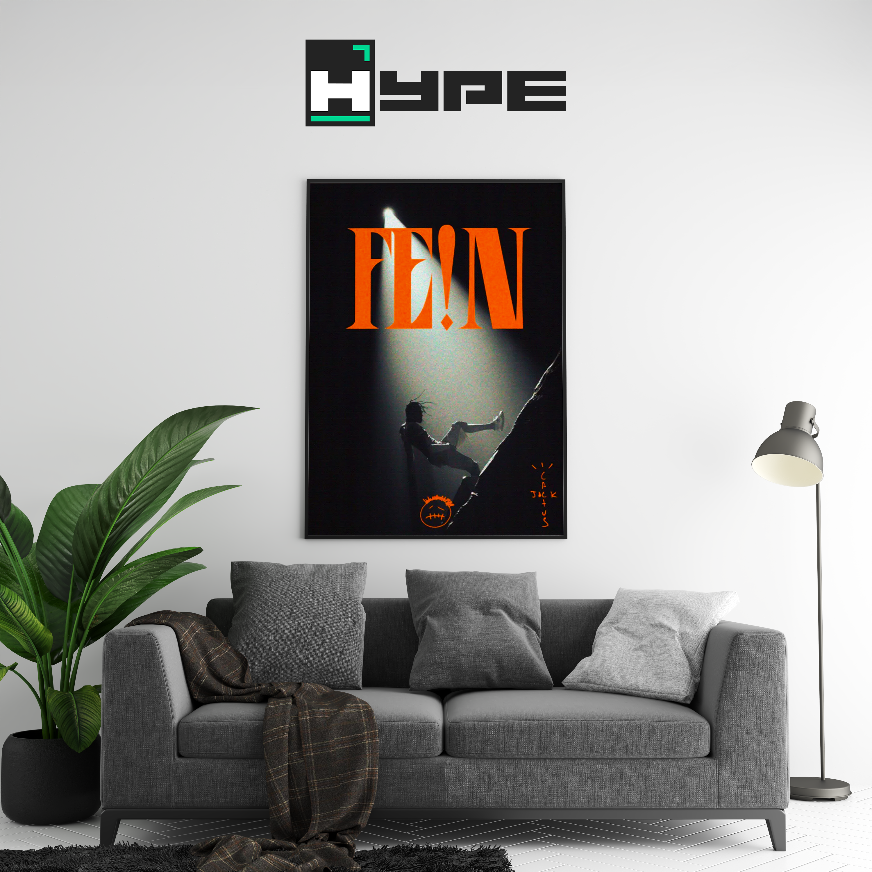 Travis Scott Fein Poster | Hype Posters