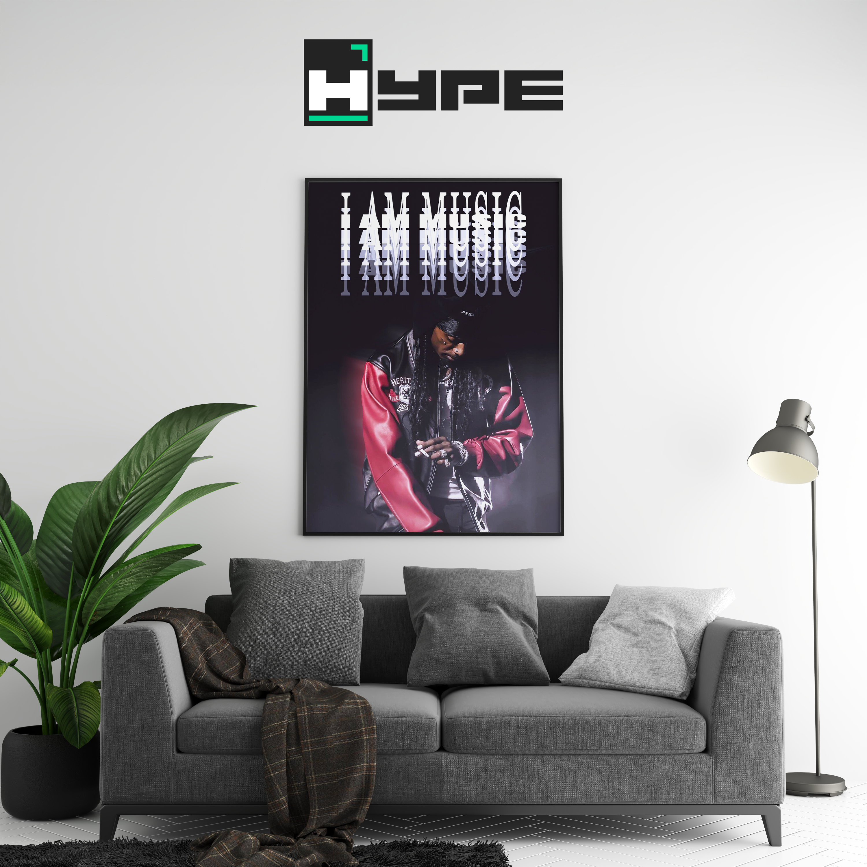 Playboi Carti 'I AM MUSIC' Poster