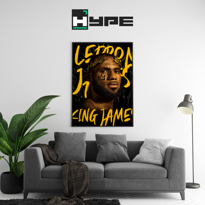 Lebron James Poster | Hype Posters