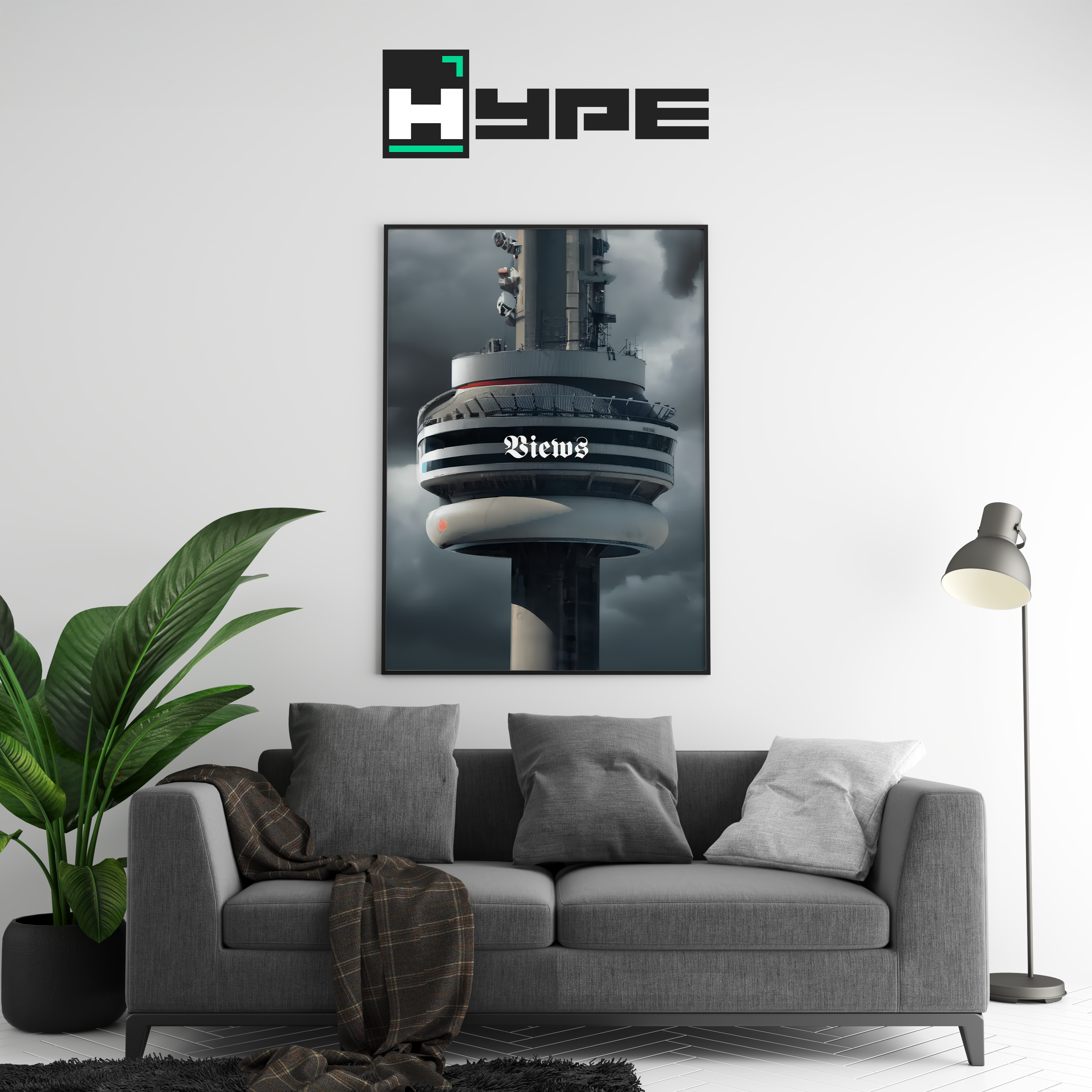 Drake Views Poster | Hype Posters