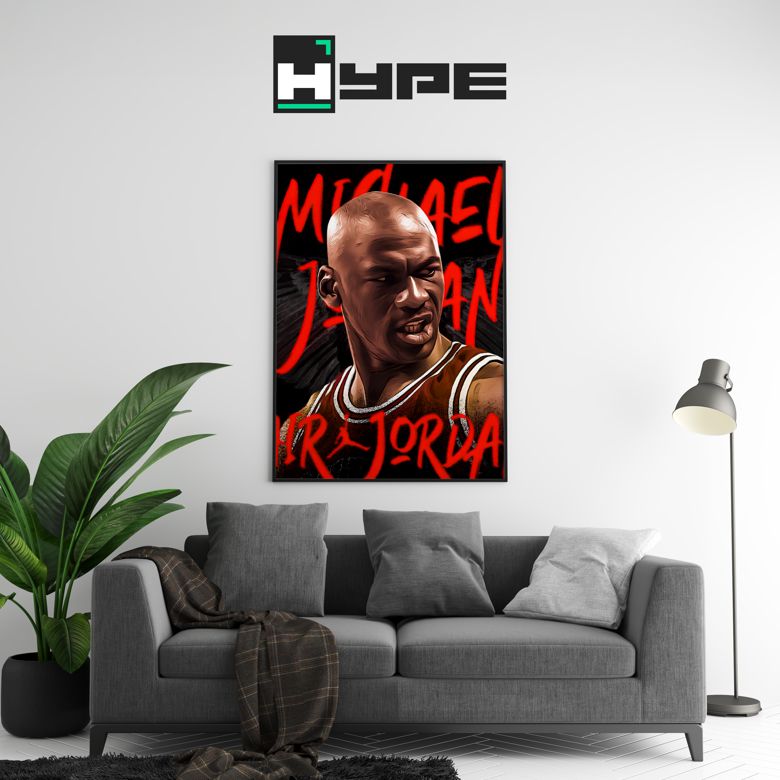 Jordan, Lebron, Kobe Basketball Poster Set | Hype Posters